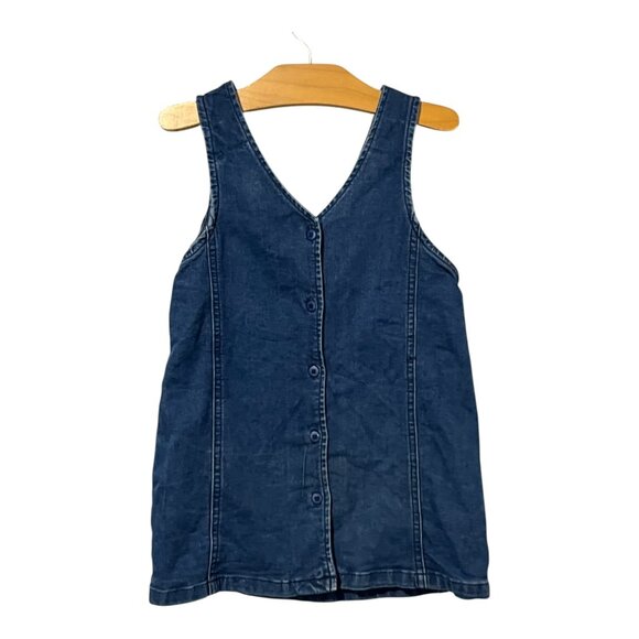 Wynken Amore Denim Pinafore Size 3 Blue - Picture 3 of 5